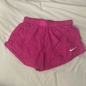 Nike Bright Pink Athletic Shorts